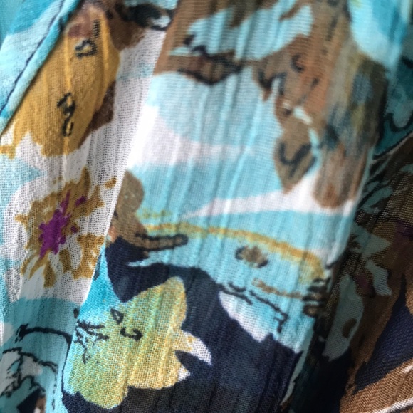 Poetry In Motion Double Ruffled S/S Blouse - Picture 4 of 10